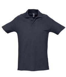 SOL'S Spring II Heavy Cotton Piqué Polo Shirt 11362 - Navy