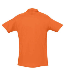 SOL'S Spring II Heavy Cotton Piqué Polo Shirt 11362 - 11362 Orange Back