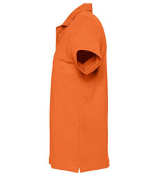 SOL'S Spring II Heavy Cotton Piqué Polo Shirt 11362 - 11362 Orange Side