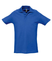SOL'S Spring II Heavy Cotton Piqué Polo Shirt 11362 - Royal Blue