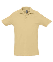 SOL'S Spring II Heavy Cotton Piqué Polo Shirt 11362 - Sand