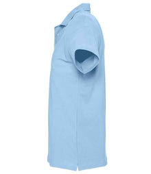 SOL'S Spring II Heavy Cotton Piqué Polo Shirt 11362 - 11362 Sky Blue Side