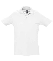 SOL'S Spring II Heavy Cotton Piqué Polo Shirt 11362 - White