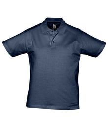SOL'S Prescott Cotton Jersey Polo Shirt 11377 - French Navy