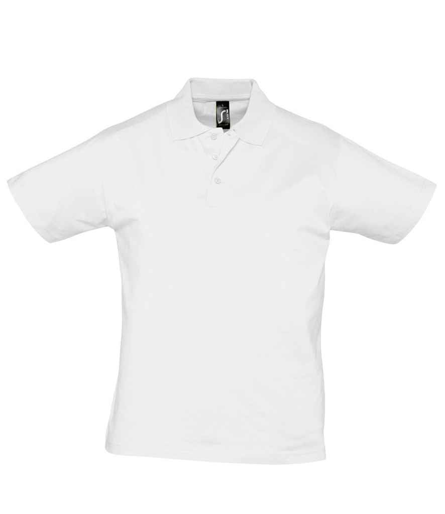 SOL'S Prescott Cotton Jersey Polo Shirt 11377 - White