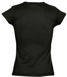 SOL'S Ladies Moon V Neck T-Shirt 11388 - 11388 Deep Black Back