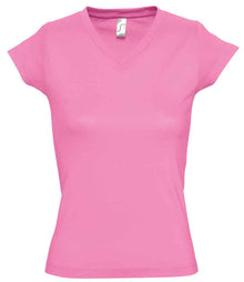 SOL'S Ladies Moon V Neck T-Shirt 11388 - Orchid Pink