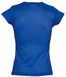 SOL'S Ladies Moon V Neck T-Shirt 11388 - 11388 Royal Blue Back