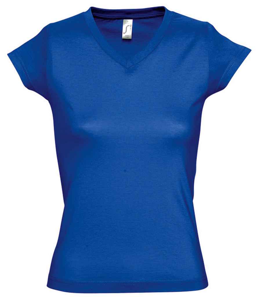 SOL'S Ladies Moon V Neck T-Shirt 11388 - Royal Blue