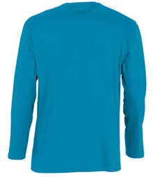 SOL'S Monarch Long Sleeve T-Shirt 11420 - 11420 Aqua Back