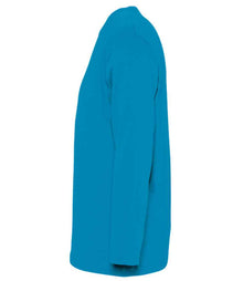 SOL'S Monarch Long Sleeve T-Shirt 11420 - 11420 Aqua Side