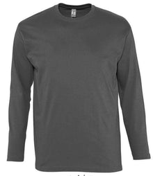 SOL'S Monarch Long Sleeve T-Shirt 11420 - Dark Grey