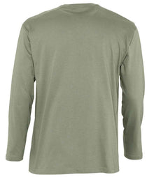 SOL'S Monarch Long Sleeve T-Shirt 11420 - 11420 Khaki Back