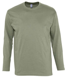 SOL'S Monarch Long Sleeve T-Shirt 11420 - Khaki