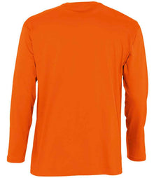 SOL'S Monarch Long Sleeve T-Shirt 11420 - 11420 Orange Back