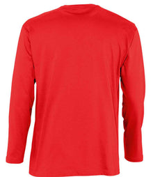 SOL'S Monarch Long Sleeve T-Shirt 11420 - 11420 Red Back