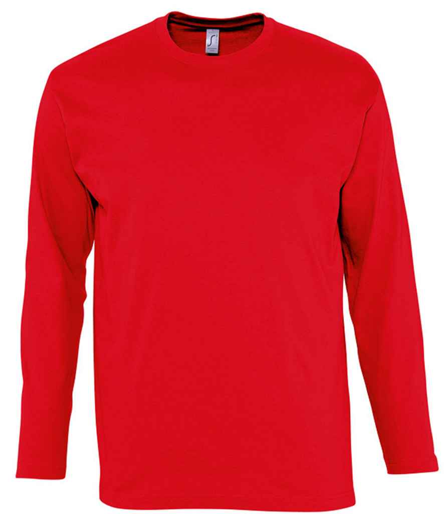 SOL'S Monarch Long Sleeve T-Shirt 11420 - Red