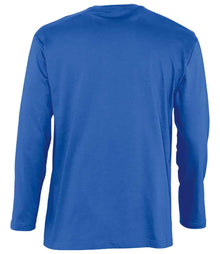 SOL'S Monarch Long Sleeve T-Shirt 11420 - 11420 Royal Blue Back