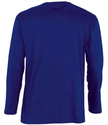 SOL'S Monarch Long Sleeve T-Shirt 11420 - 11420 Ultramarine Back