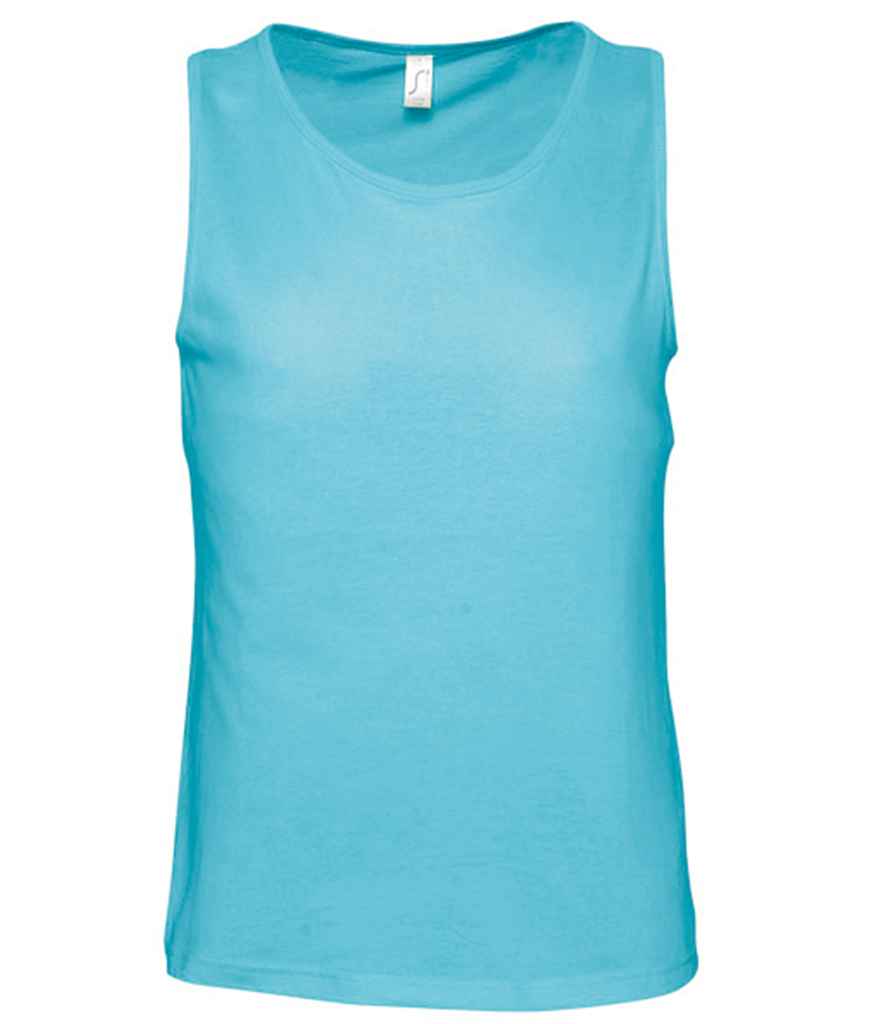 SOL'S Justin Tank Top 11465 - Atoll Blue