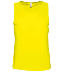 SOL'S Justin Tank Top 11465 - Lemon