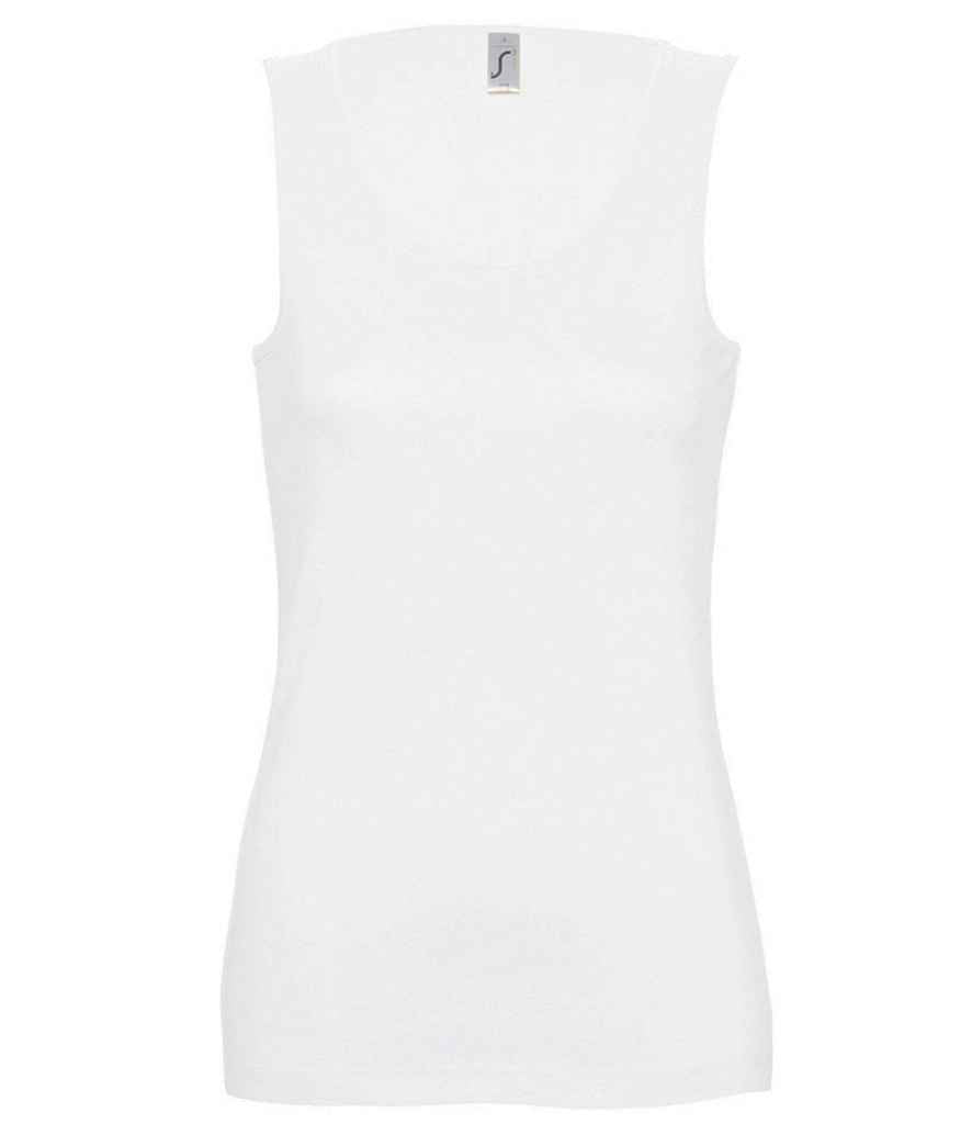 SOL'S Ladies Jane Tank Top 11475 - White