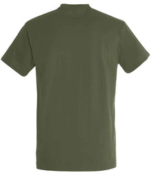 SOL'S Imperial Heavy T-Shirt 11500 - 11500 Army Back
