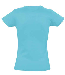 SOL'S Ladies Imperial Heavy T-Shirt 11502 - 11502 Atoll Blue Back