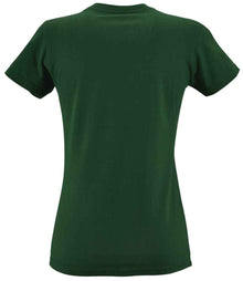 SOL'S Ladies Imperial Heavy T-Shirt 11502 - 11502 Bottle Green Back