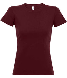 SOL'S Ladies Imperial Heavy T-Shirt 11502 - Burgundy