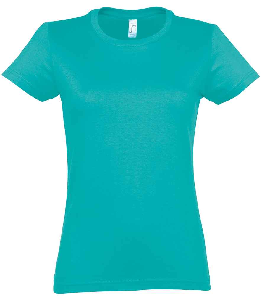 SOL'S Ladies Imperial Heavy T-Shirt 11502 - Caribbean Blue