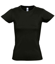 SOL'S Ladies Imperial Heavy T-Shirt 11502 - Deep Black