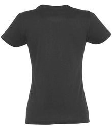 SOL'S Ladies Imperial Heavy T-Shirt 11502 - 11502 Dark Grey Back