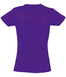 SOL'S Ladies Imperial Heavy T-Shirt 11502 - 11502 Dark Purple Back