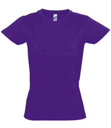 SOL'S Ladies Imperial Heavy T-Shirt 11502 - Dark Purple