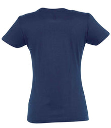 SOL'S Ladies Imperial Heavy T-Shirt 11502 - 11502 French Navy Back