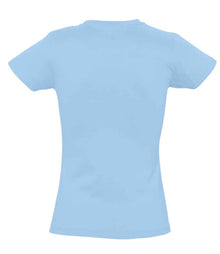 SOL'S Ladies Imperial Heavy T-Shirt 11502 - 11502 Sky Blue Back