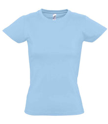 SOL'S Ladies Imperial Heavy T-Shirt 11502 - Sky Blue