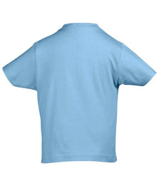SOL'S Kids Imperial Heavy T-Shirt 11770 - 11770 Sky Blue Back