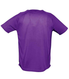 SOL'S Sporty Performance T-Shirt 11939 - 11939 Dark Purple Back