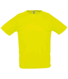 SOL'S Sporty Performance T-Shirt 11939 - Neon Yellow