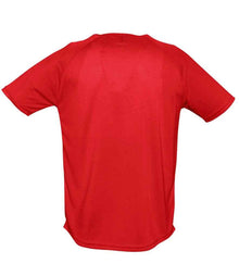 SOL'S Sporty Performance T-Shirt 11939 - 11939 Red Back