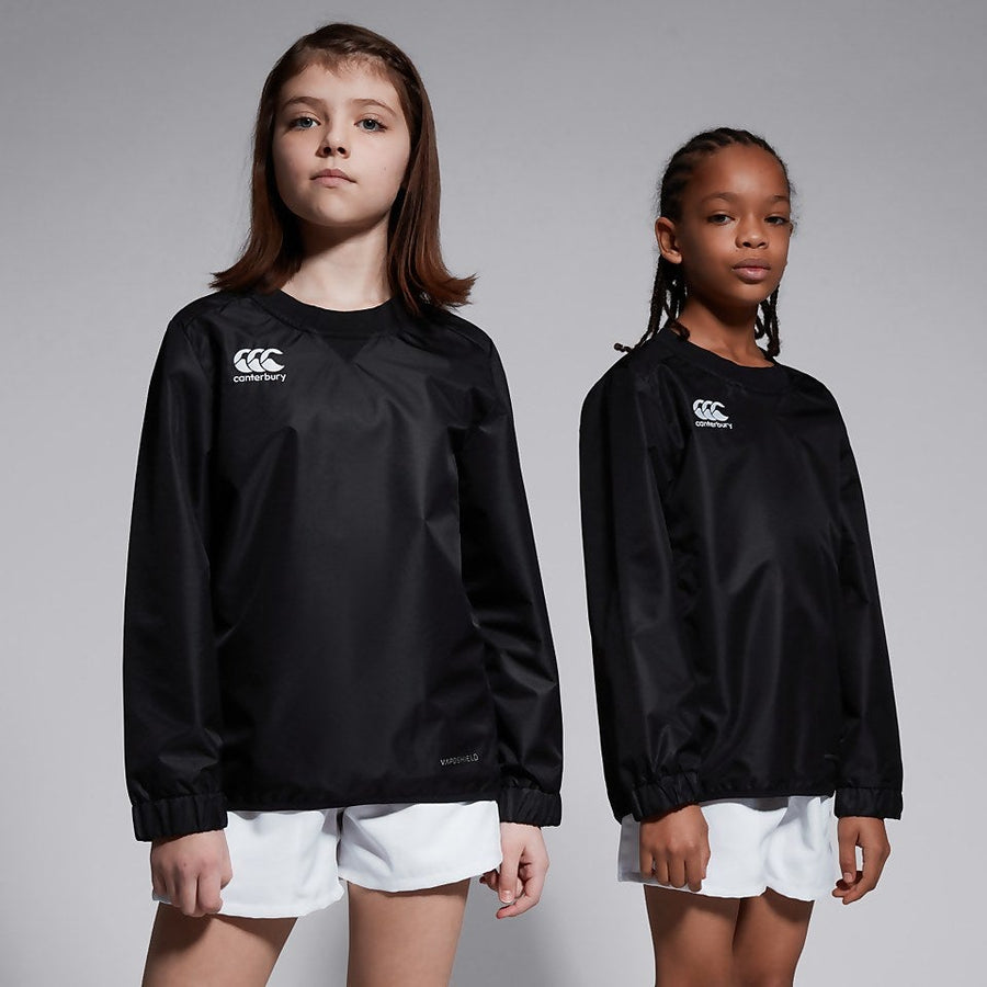 Canterbury Kids Club Contact Top CN217B - Black model view