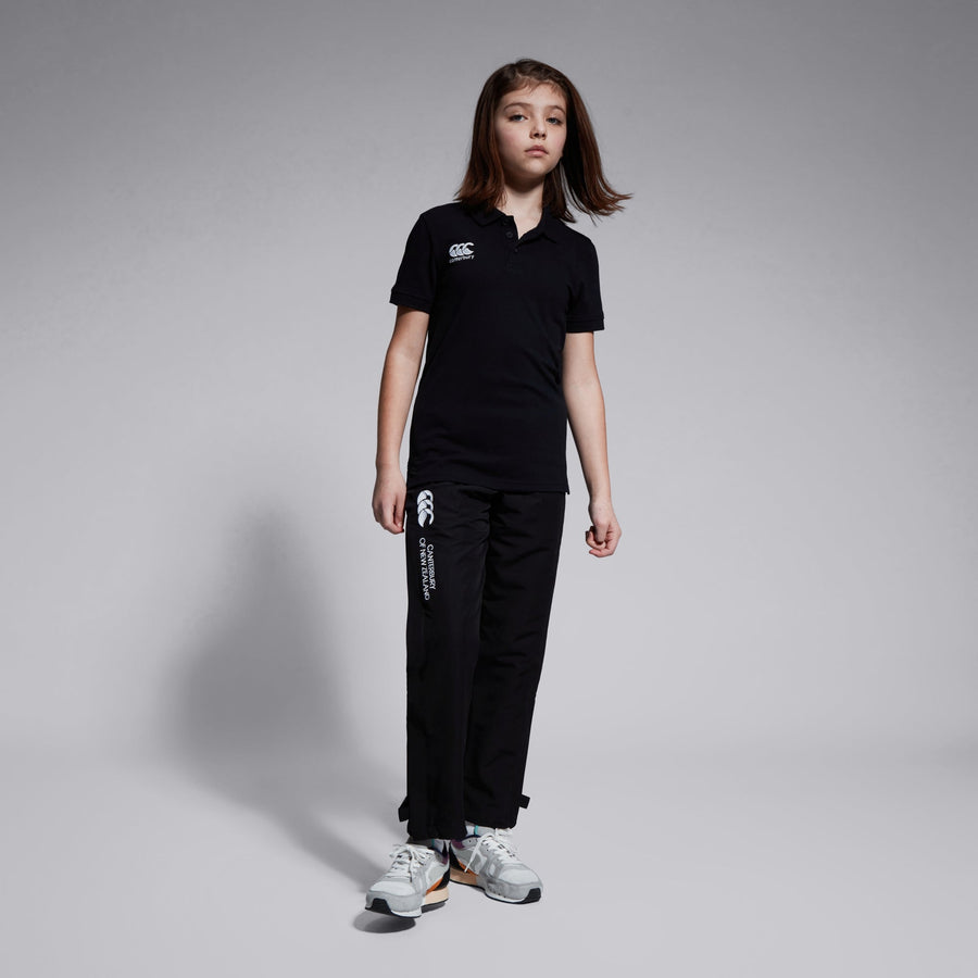 Canterbury Kids Open Hem Stadium Pants CN250B - Black model view