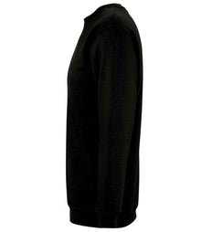 SOL'S Unisex New Supreme Sweatshirt 13250 - 13250 Black Side