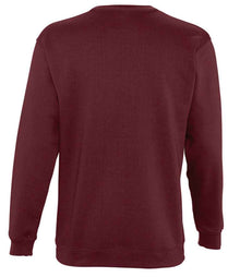 SOL'S Unisex New Supreme Sweatshirt 13250 - 13250 Burgundy Back