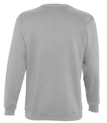 SOL'S Unisex New Supreme Sweatshirt 13250 - 13250 Grey Marl Back