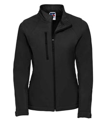 Russell Athletic Ladies Soft Shell Jacket 140F - Black