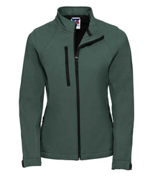 Russell Athletic Ladies Soft Shell Jacket 140F - Bottle Green
