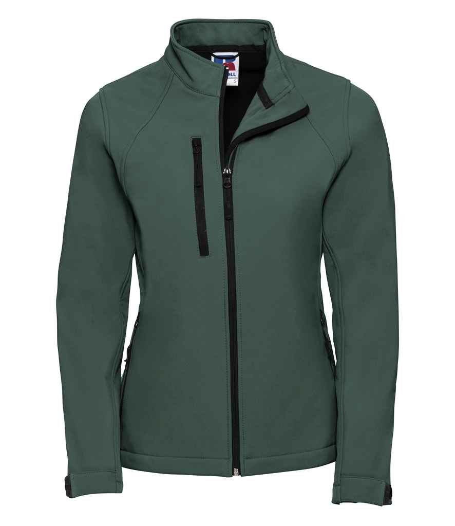 Russell Athletic Ladies Soft Shell Jacket 140F - Bottle Green